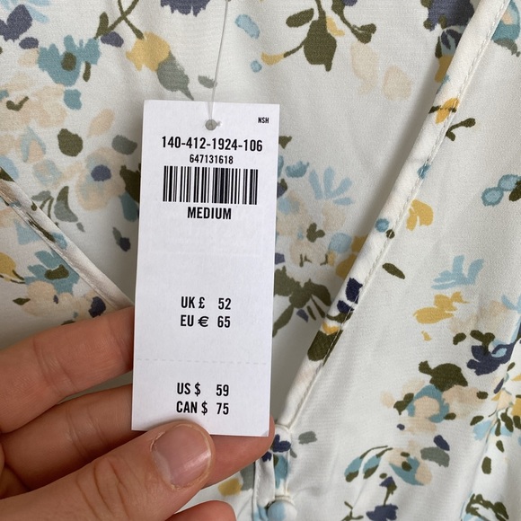 NWT Abercrombie Blouse - Picture 3 of 6